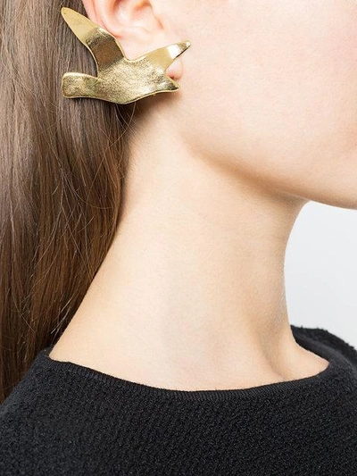 seagull earring