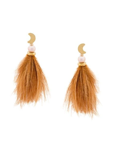 Shop Lizzie Fortunato Jewels Parker Earrings - Brown