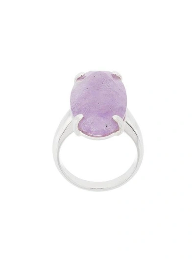 Wouters & Hendrix Technofossils Amethyst Ring In Metallic