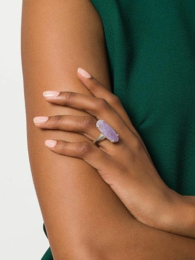 Wouters & Hendrix Technofossils Amethyst Ring In Metallic