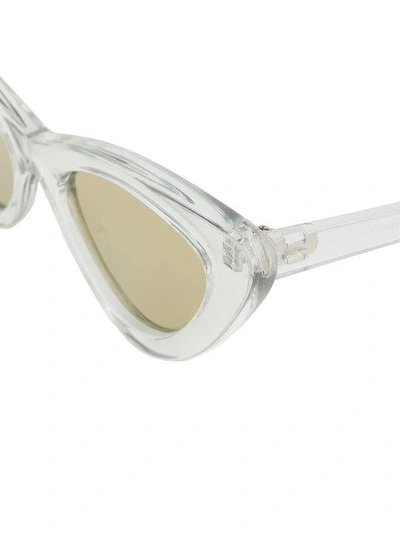 Shop Le Specs X Adam Selman The Last Lolita Sunglasses In Neutrals ,metallic