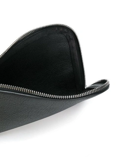 Shop Rick Owens Zipped Pouch In Black
