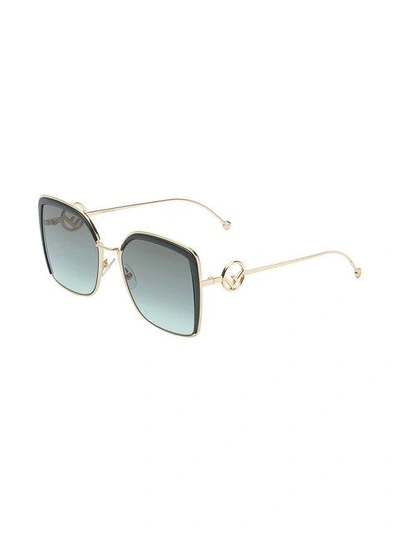 Shop Fendi F Is  Sunglasses