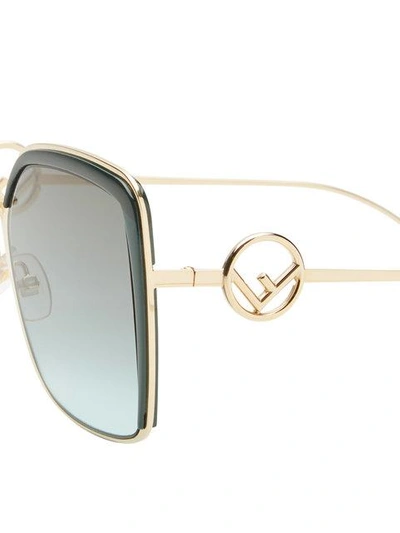 Shop Fendi F Is  Sunglasses