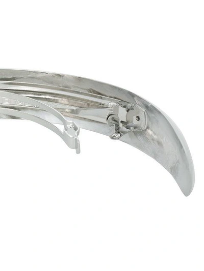 Shop Charlotte Chesnais Shell Hair Clip - Metallisch In Metallic