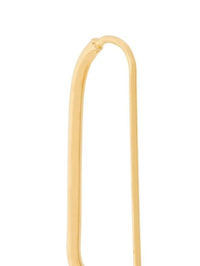 Wouters & Hendrix Technofossils Curve Earring In Metallic