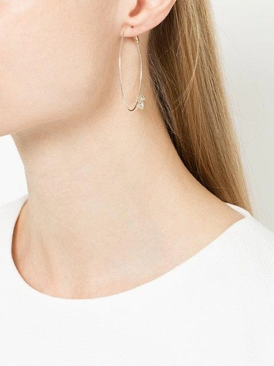 fly loop earring