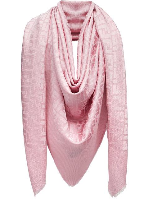 fendi scarf pink