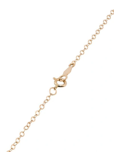 Shop Tara Hirshberg Mini Diamond Necklace In Metallic