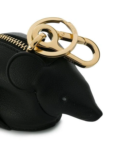 Shop Loewe Mouse Charm - Black