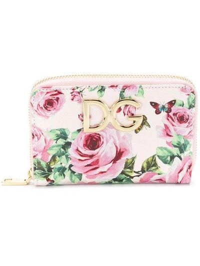 Shop Dolce & Gabbana Floral Print Wallet