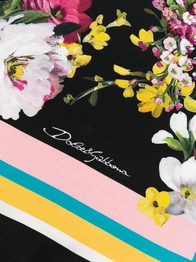 Shop Dolce & Gabbana Floral Print Scarf