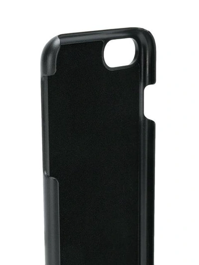 Shop Dolce & Gabbana Dg Love Embossed Iphone 7 Case - Black