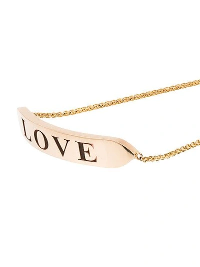 Shop Tara Hirshberg Love Bracelet In Gold