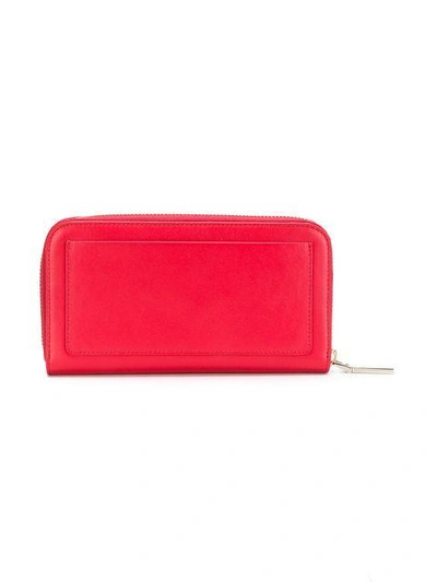 Shop Versace Medusa Wallet - Red