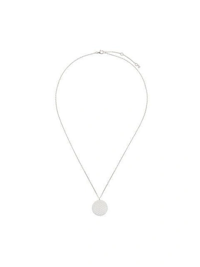 Shop Astley Clarke Mille Locket Necklace In Metallic