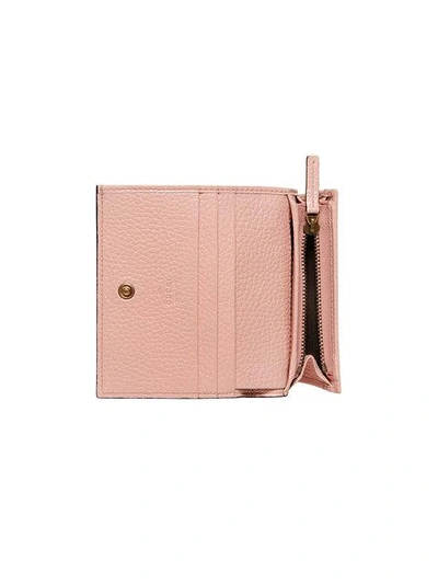 Shop Gucci Animalier Card Case In Pink