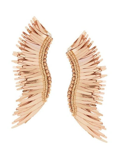 Shop Mignonne Gavigan Wings Earrings In Pink