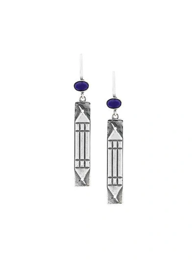 Shop Midgard Paris Atlantes Earrings In Metallic