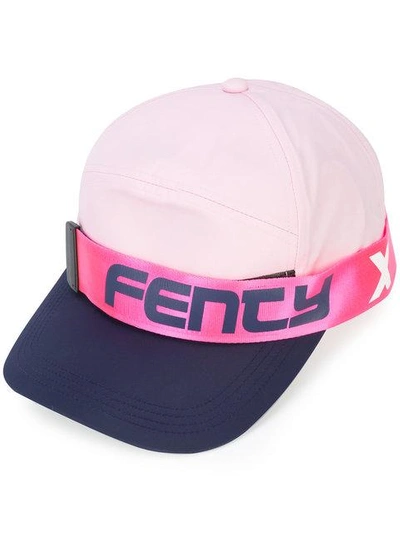 Shop Fenty X Puma Giant Strap Cap - Pink & Purple
