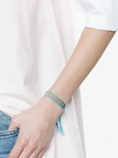 Shop Venessa Arizaga Hangry Bracelet - Blue