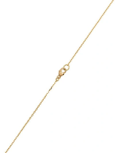 Shop Foundrae Wholeness Necklace With 18k Yellow Gold And Diamond In Metallic