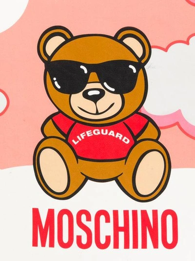 Shop Moschino Lifeguard Teddy Scarf