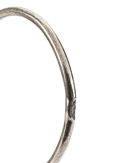 Shop Tobias Wistisen Bangle Bracelet In Metallic