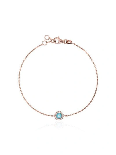 Shop Alemdara 18k Rose Gold Handan Diamond Bracelet - Metallic