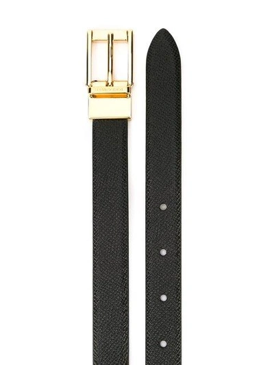 Shop Dolce & Gabbana Classic Belt In Black