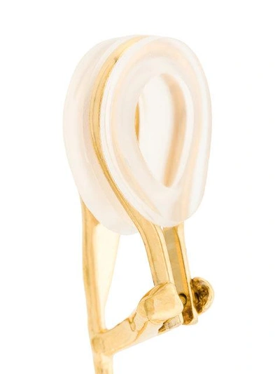 Shop Aurelie Bidermann Sirocco Clip-on Earrings In Metallic