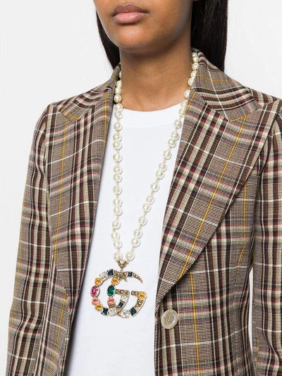 Shop Gucci Double G Necklace