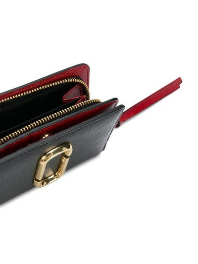 Shop Marc Jacobs Snapshot Compact Wallet In Black