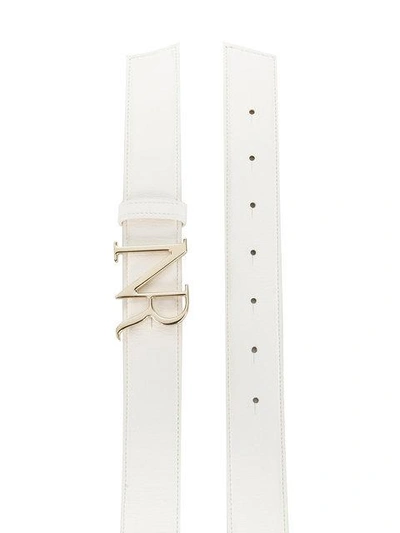Shop Nina Ricci Branded Buckle Belt