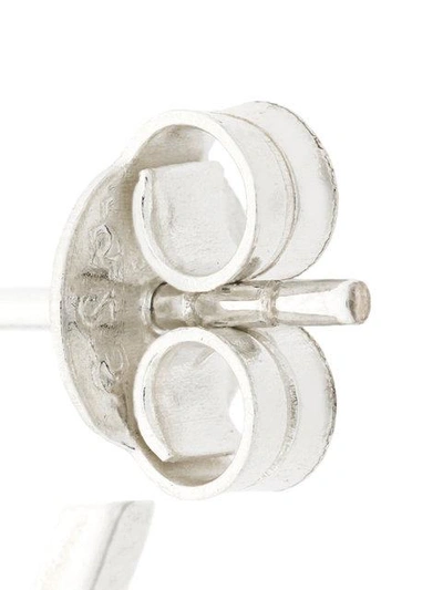 Shop Rachel Jackson Mini Hoop Earrings In Metallic
