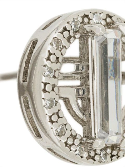 Shop V Jewellery 'naya' Ohrringe In Metallic