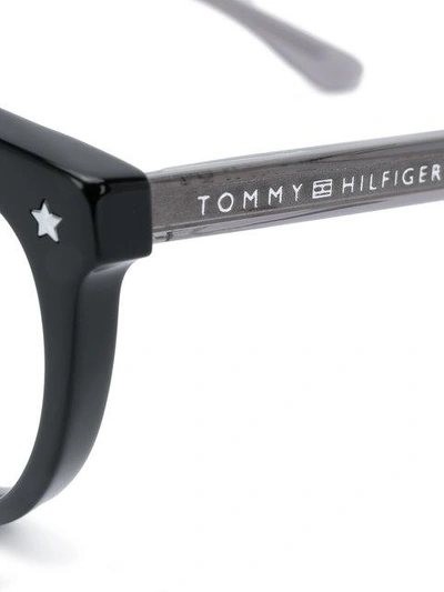 Shop Tommy Hilfiger Cat Eye In Black