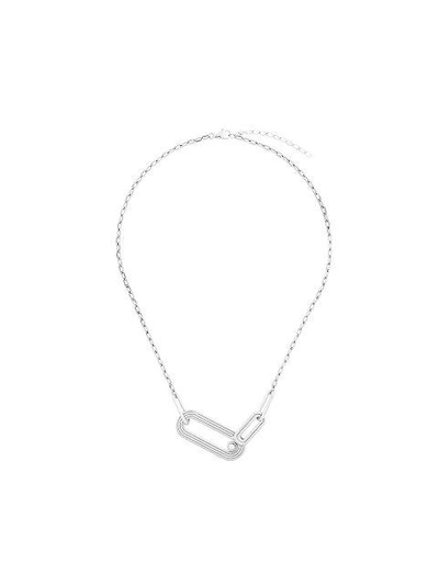 Shop Charlotte Valkeniers Pilot Necklace - Silver