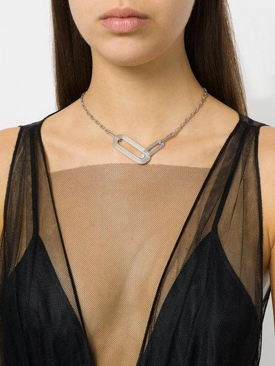 Shop Charlotte Valkeniers Pilot Necklace - Silver