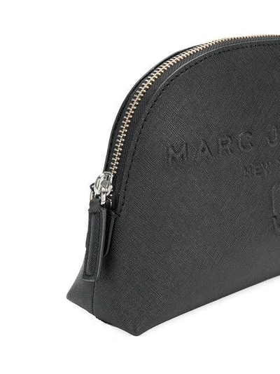 Shop Marc Jacobs Dome Cosmetics Bag In Black