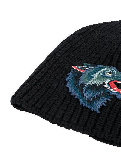 Shop Gucci Knitted Wolf Hat