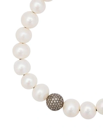 Shop Nialaya Jewelry Pearl Bead Bracelet - White
