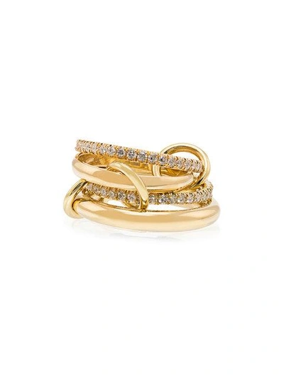 Shop Spinelli Kilcollin Cancer Yg Ring In Metallic