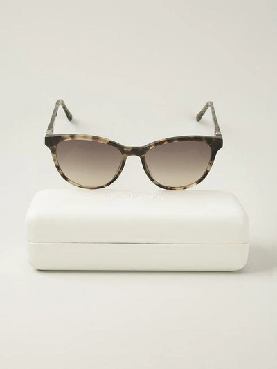 Shop Mykita 'edith' Sunglasses - Brown