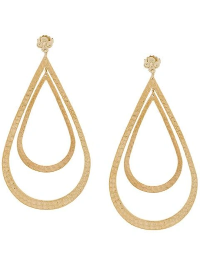 Shop Gas Bijoux Bibis Earrings In Metallic