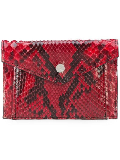 Shop Elisabeth Weinstock Provence Small Wallet - Red