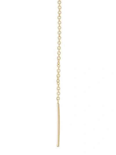 Shop Lizzie Mandler Fine Jewelry 18k Gold Thread Drop Earrings