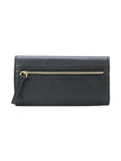 Shop See By Chloé Kriss Riveted Wallet In Black