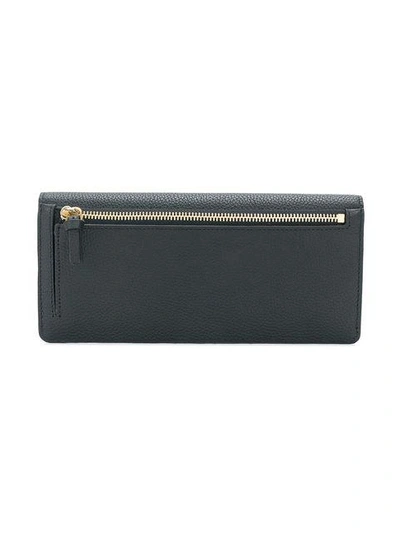 Shop Chloé Georgia Long Wallet In Black