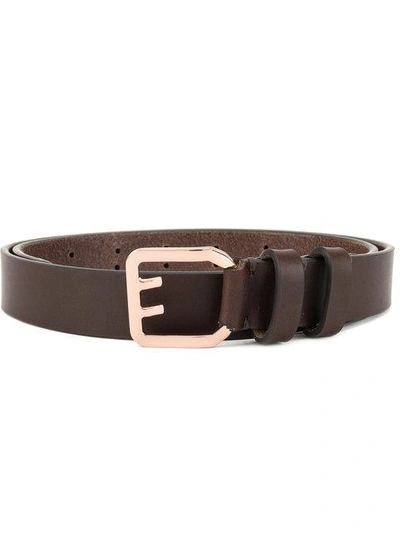 Shop Dsquared2 Icon Buckle Belt - Brown